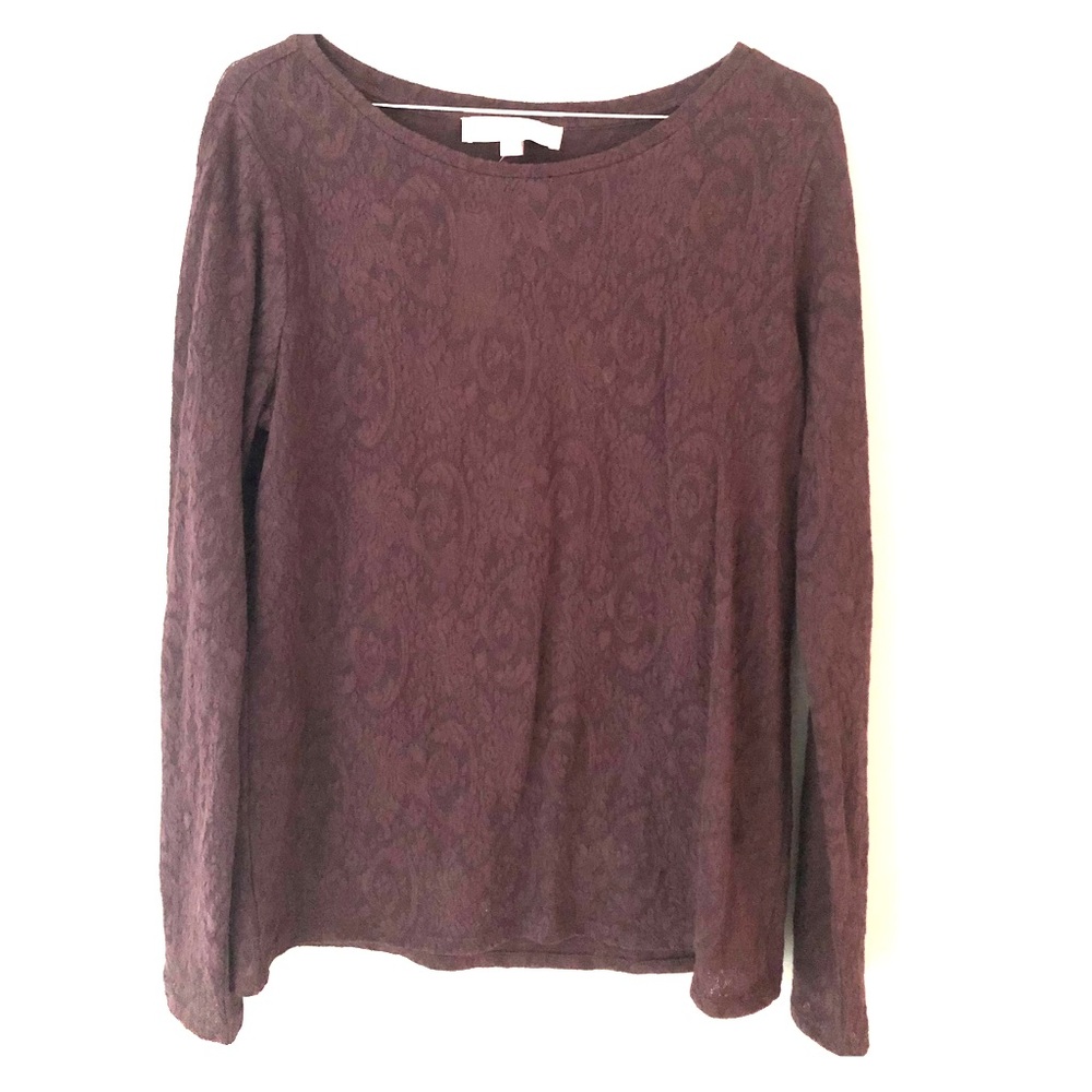 Plum Loft Top